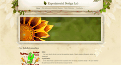 Desktop Screenshot of experimentaldesignlab.weebly.com