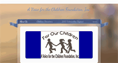 Desktop Screenshot of childvoice.weebly.com