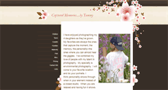 Desktop Screenshot of capturedmemoriesbytammy.weebly.com