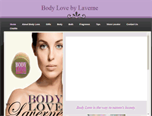 Tablet Screenshot of bodylovebylaverne.weebly.com