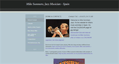 Desktop Screenshot of mikesummersjazz.weebly.com