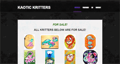 Desktop Screenshot of kaotickritters.weebly.com