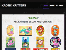 Tablet Screenshot of kaotickritters.weebly.com