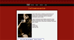 Desktop Screenshot of juliaescorte.weebly.com