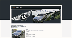 Desktop Screenshot of bentleyforsale.weebly.com