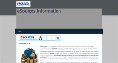 Desktop Screenshot of esourcesinfo.weebly.com