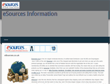 Tablet Screenshot of esourcesinfo.weebly.com