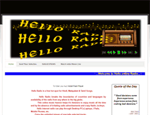 Tablet Screenshot of helloradioonline.weebly.com