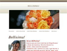 Tablet Screenshot of bellisimafoto.weebly.com