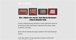 Desktop Screenshot of mzbuyabrick.weebly.com