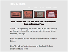 Tablet Screenshot of mzbuyabrick.weebly.com