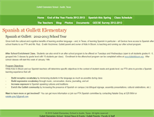 Tablet Screenshot of gullettspanish.weebly.com