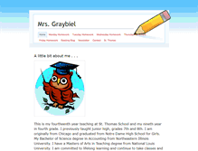 Tablet Screenshot of mrsgraybiel.weebly.com