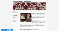 Desktop Screenshot of lacemakersoklahoma.weebly.com