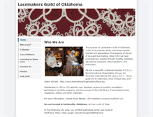 Tablet Screenshot of lacemakersoklahoma.weebly.com