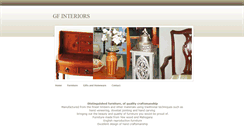 Desktop Screenshot of gfinteriors.weebly.com