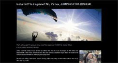 Desktop Screenshot of lexjumpsforjoshua.weebly.com