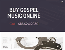 Tablet Screenshot of buygospelmusiconline.weebly.com