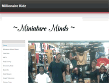 Tablet Screenshot of millionairekidz.weebly.com