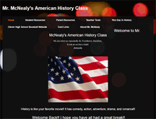 Tablet Screenshot of mrmcnealyshistoryclass.weebly.com
