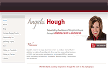 Tablet Screenshot of angelahough.weebly.com
