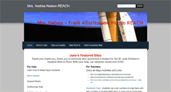 Desktop Screenshot of mrsnelsonreach.weebly.com