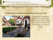 Tablet Screenshot of brookslandscaping.weebly.com