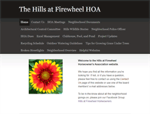 Tablet Screenshot of hillshoa.weebly.com