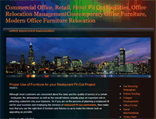 Tablet Screenshot of officefitout.weebly.com