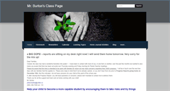 Desktop Screenshot of mrburtons.weebly.com