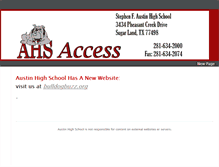 Tablet Screenshot of ahsaccess.weebly.com