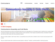 Tablet Screenshot of communiserve.weebly.com