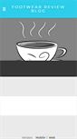Mobile Screenshot of footwearreviewblogee.weebly.com