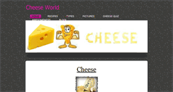 Desktop Screenshot of cheeseworldforyou.weebly.com