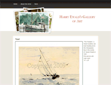 Tablet Screenshot of harryewalds-art.weebly.com