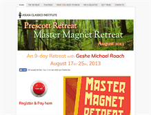 Tablet Screenshot of prescottretreat.weebly.com