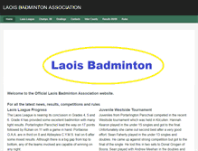 Tablet Screenshot of laoisbadmintonassociation.weebly.com