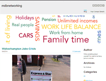 Tablet Screenshot of mdbnetworking.weebly.com