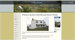 Desktop Screenshot of brackencountyhistory.weebly.com