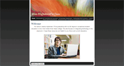 Desktop Screenshot of misshighstreetsclass.weebly.com