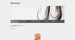 Desktop Screenshot of mynurse.weebly.com
