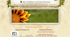Desktop Screenshot of missmcallister.weebly.com