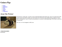 Tablet Screenshot of guinea-pigs.weebly.com