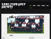 Tablet Screenshot of laalclubgolfsociety.weebly.com