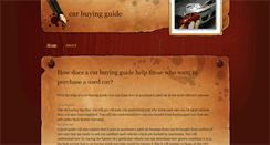 Desktop Screenshot of car-buying-guide.weebly.com