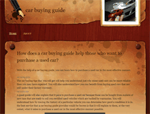 Tablet Screenshot of car-buying-guide.weebly.com