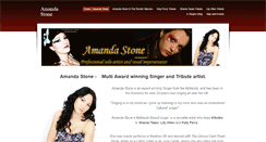 Desktop Screenshot of amandastonevocalist.weebly.com