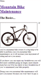 Mobile Screenshot of mountainbikemaintenance.weebly.com