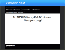 Tablet Screenshot of literarykickoff.weebly.com