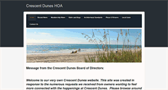 Desktop Screenshot of crescentdunes.weebly.com